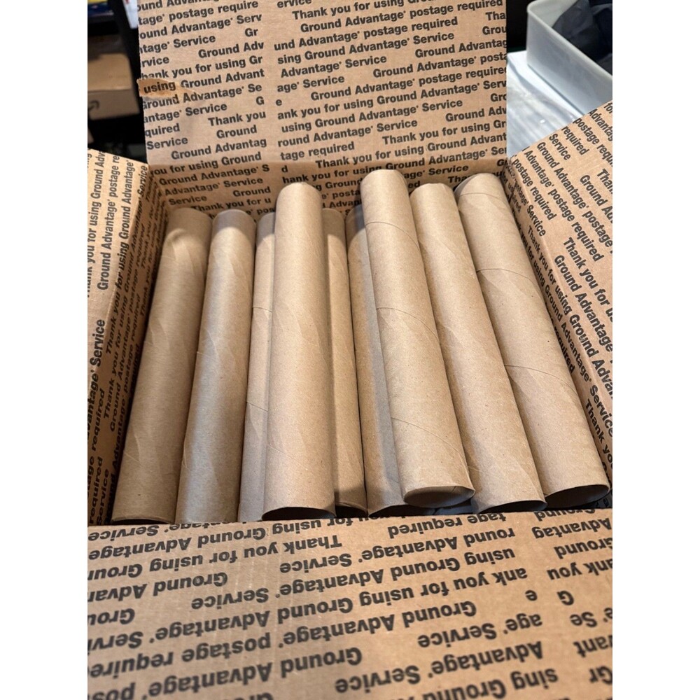32 Empty Paper Towel Rolls Cardboard Tubes Craft School DIY Projects Lot